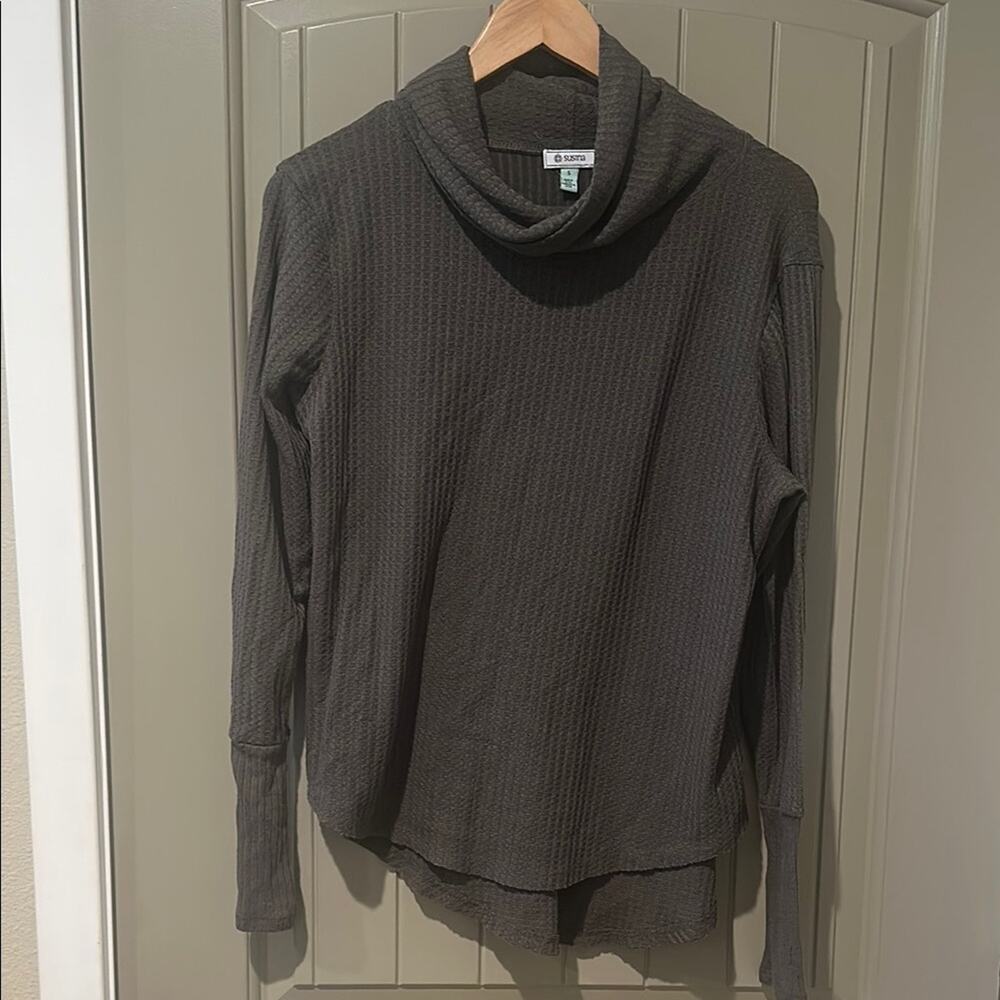 SUSINA Cowl Neck Pullover S